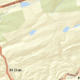 Saint Clair Street Map