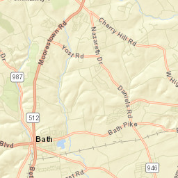 406 Levis Road, Nazareth, PA 18064, USA Street Map