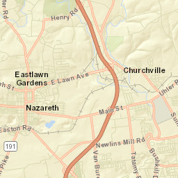 Eastlawn Gardens Street Map