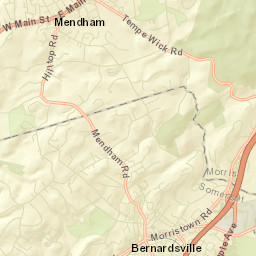 Mendham Street Map
