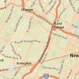 Orange Street Map