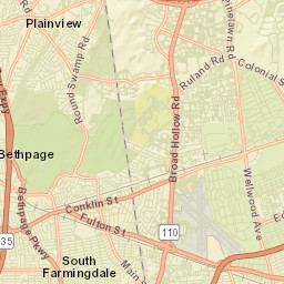 South Farmingdale New York Street Map