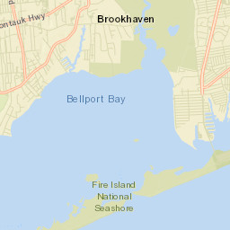 Squassux Landing New York Street Map