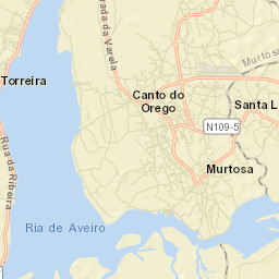 Murtosa Street Map