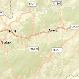 Sátão Street Map