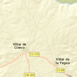 Villar de la Yegua Street Map