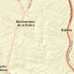 Pedrosillo de los Aires Street Map