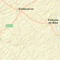 Pedraza de Alba Street Map