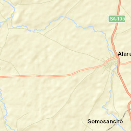 Alaraz Street Map