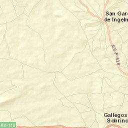Gallegos de Sobrinos Street Map