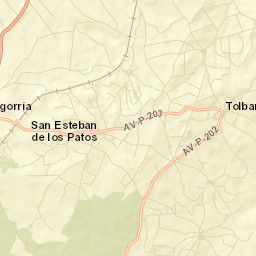 Tolbaños Street Map