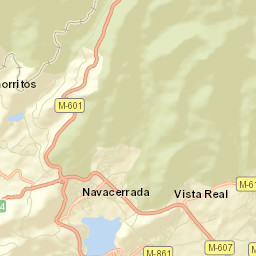 Navacerrada Street Map