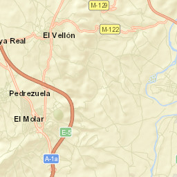 El Molar Street Map