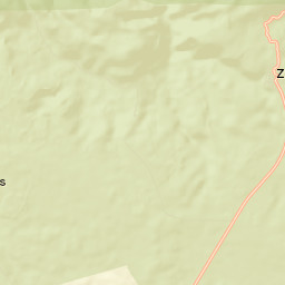 Zaorejas Street Map