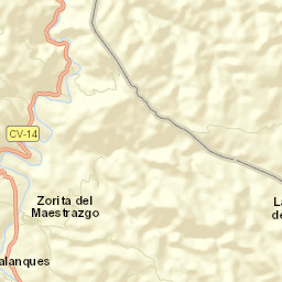 Zorita del Maestrazgo Street Map