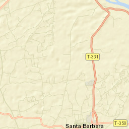 Santa Bárbara Street Map
