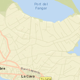 Deltebre Street Map