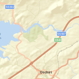 Oschiri Street Map