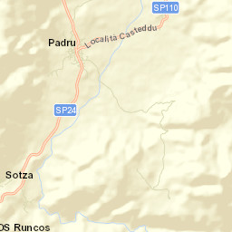 Padru Street Map