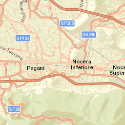 Pagani Street Map