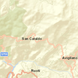 Avigliano Street Map