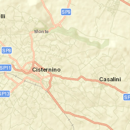 Montalbano Street Map
