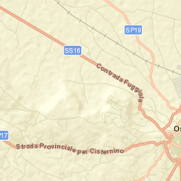 Ostuni Street Map