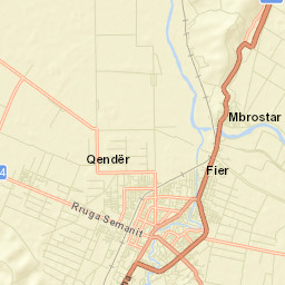 Fier Street Map