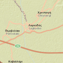 Lagkadás Street Map