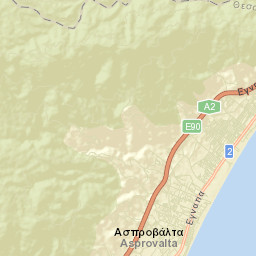 Asproválta Street Map