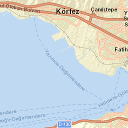 Halıdere Street Map