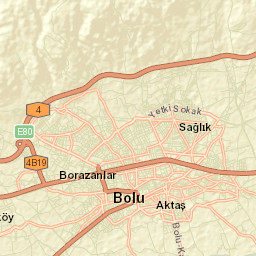Bolu Street Map