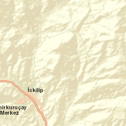 İskilip Street Map