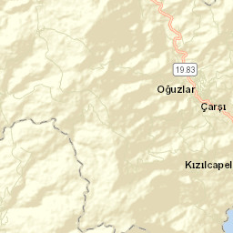 Oğuzlar İlçesi Street Map
