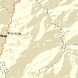 Kabataş Street Map