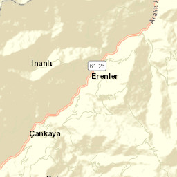 Araklı Street Map