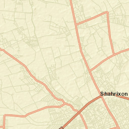 Shahrikhon Tumani Street Map