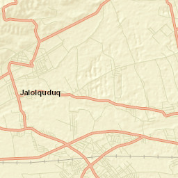 Jalolkuduk Tumani Street Map