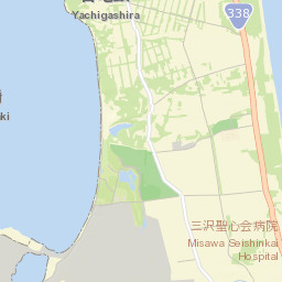 Misawa Shi Street Map