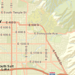 140-234 Fort Douglas Boulevard, The University of Utah, Salt  Street Map
