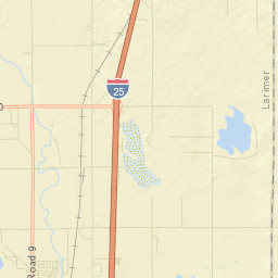 4300-4498 East County Road 70, Wellington Street Map