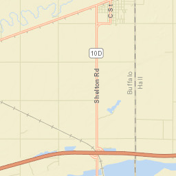 Shelton Street Map