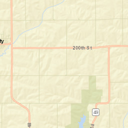 Taylor County Street Map