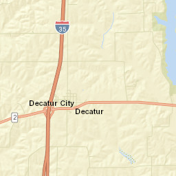 Decatur County Street Map