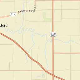 Mercer Ohio Street Map