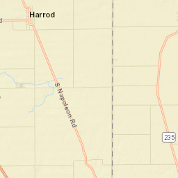 West Newton Ohio Street Map