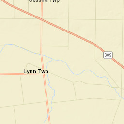 Foraker Ohio Street Map