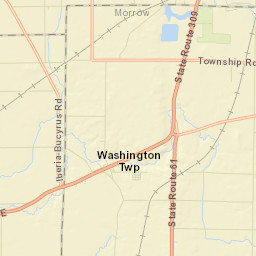 Saint James Ohio Street Map