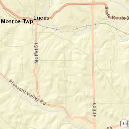 Melco Ohio Street Map