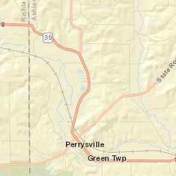 Perrysville Ohio Street Map